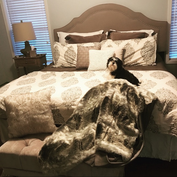 Pottery Barn Bedding Asher Medallion Duvet Cover And Shams